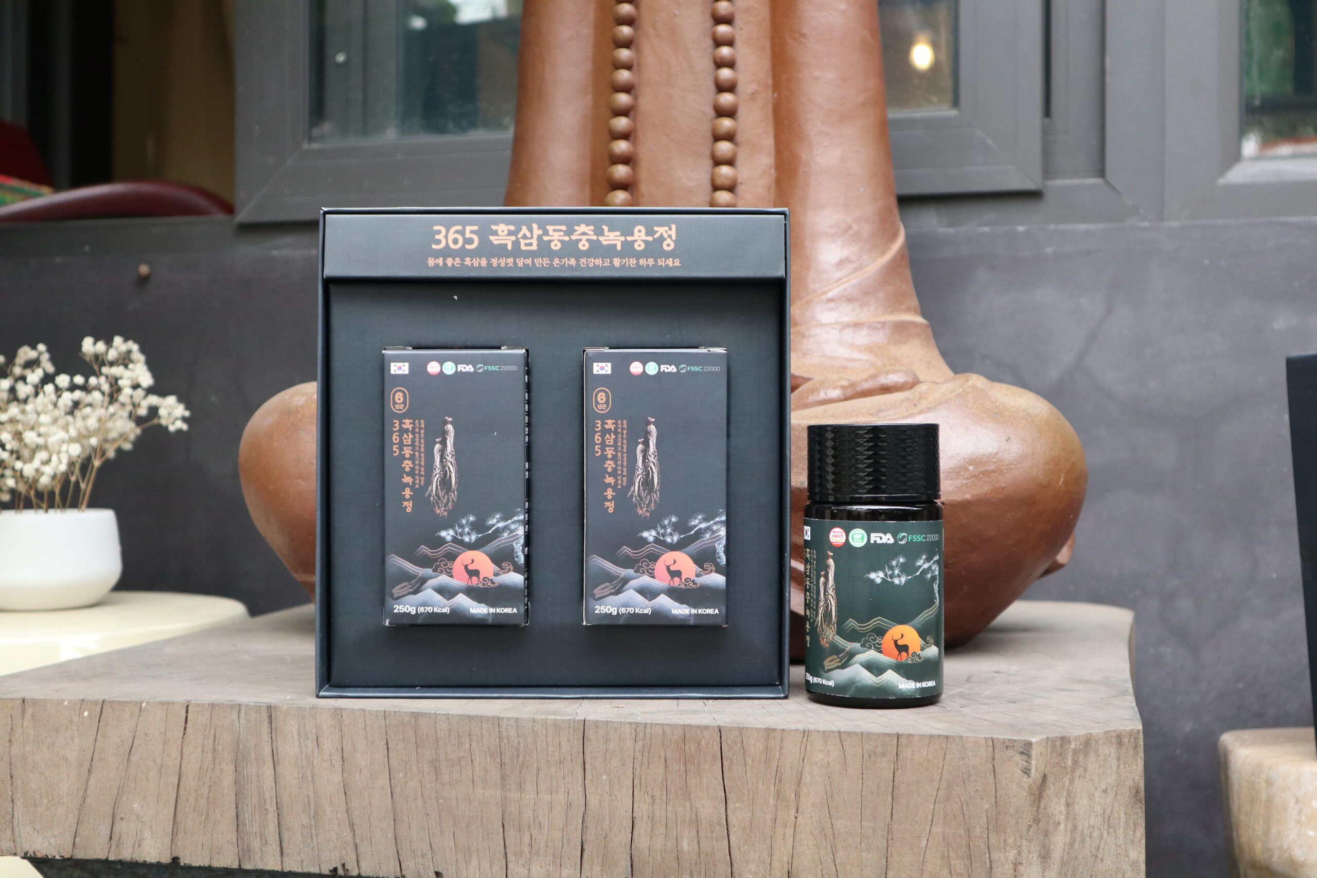 THỰC PHẨM BỔ SUNG 365 KOREAN BLACK GINSENG CORDYCEPS DEER ANTLERS CONCENTRATE THỰC PHẨM BỔ SUNG 365 KOREAN BLACK GINSENG CORDYCEPS DEER ANTLERS CONCENTRATE