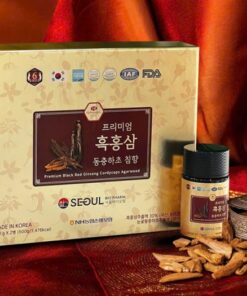 Hồng sâm đỏ cao cấp, Cordyceps, trầm hương