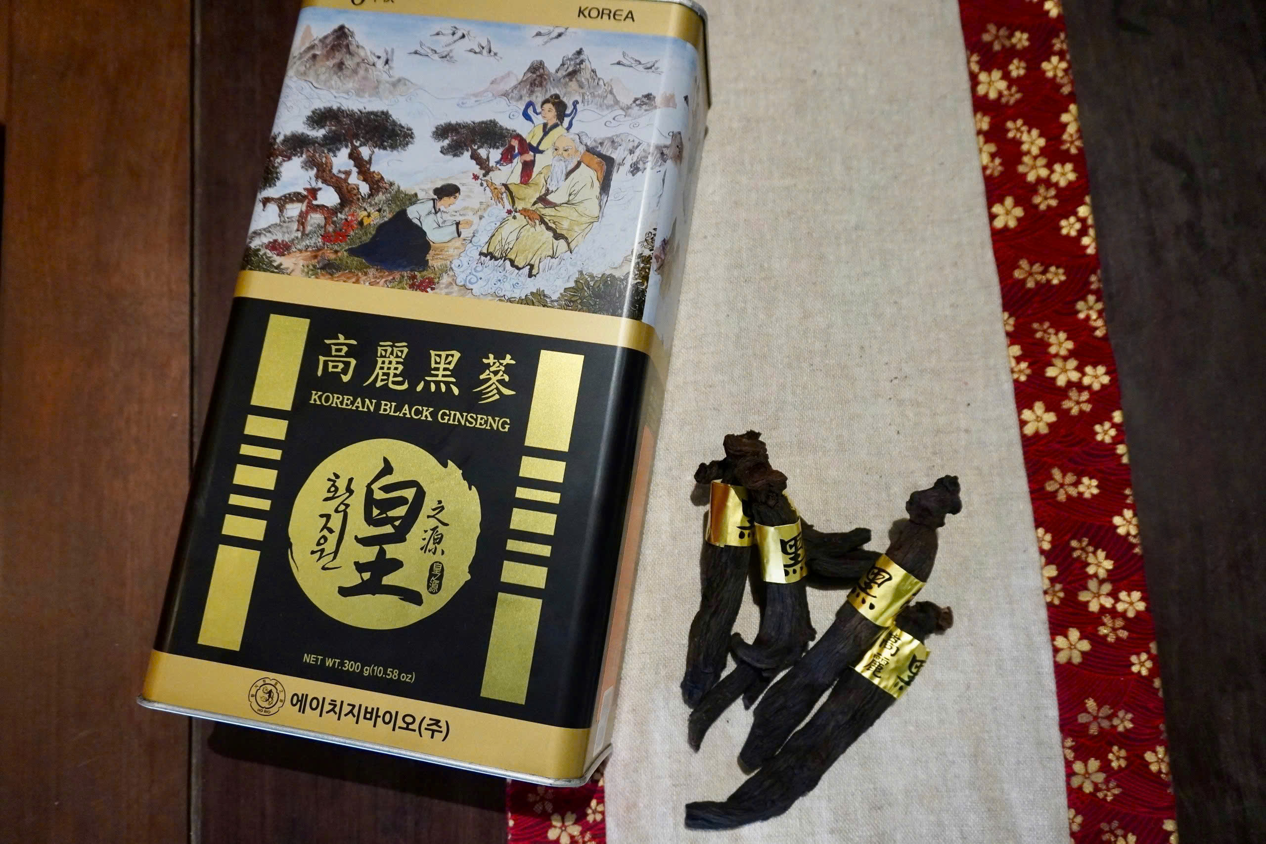 Hắc sâm khô Hàn Quốc (Korean Black Ginseng) Hắc sâm khô Hàn Quốc (Korean Black Ginseng)