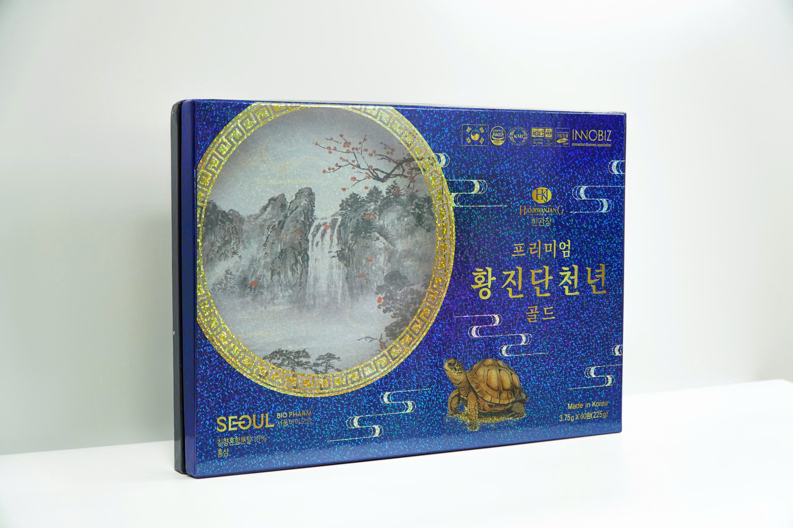 THỰC PHẨM BỔ SUNG PREMIUM HWANGJINDAN MILLENNIUM GOLD THỰC PHẨM BỔ SUNG PREMIUM HWANGJINDAN MILLENNIUM GOLD