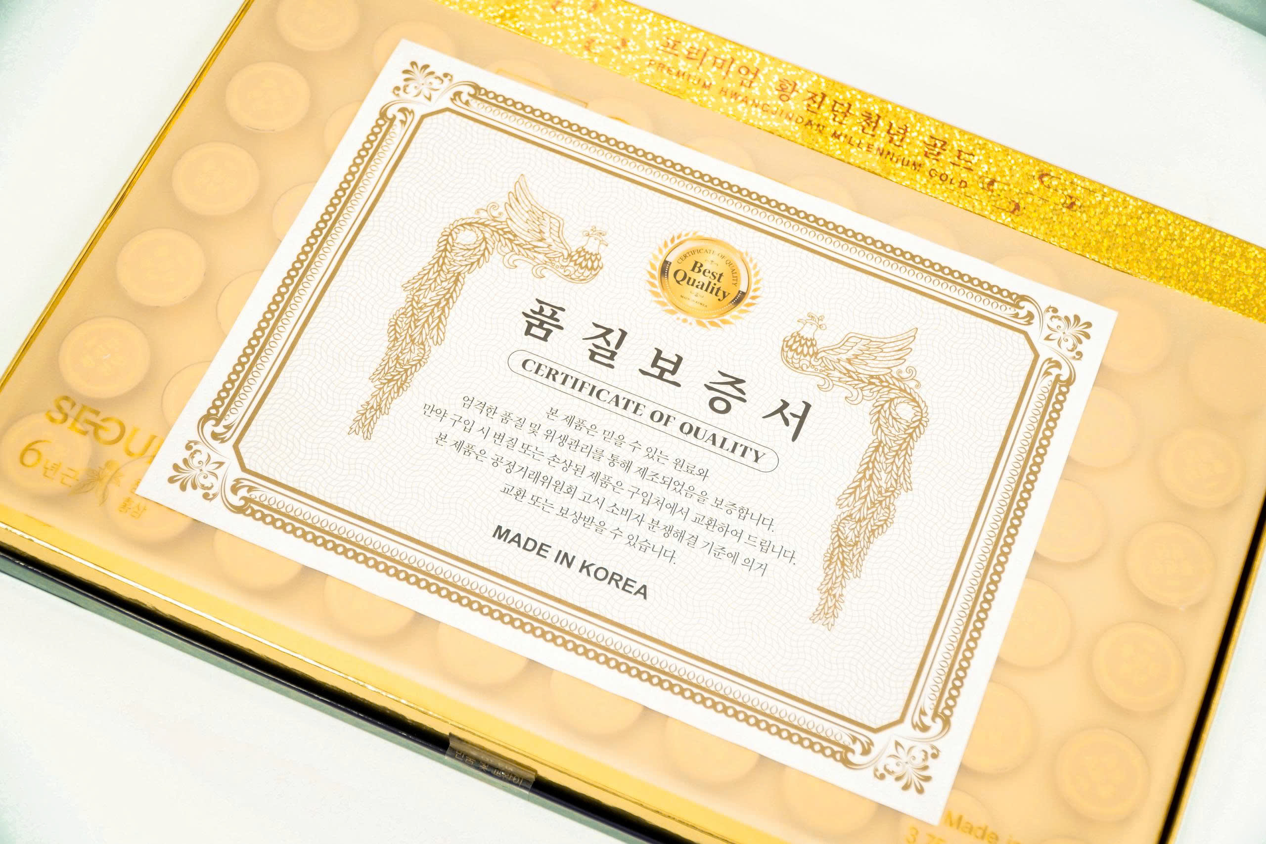 THỰC PHẨM BỔ SUNG PREMIUM HWANGJINDAN MILLENNIUM GOLD THỰC PHẨM BỔ SUNG PREMIUM HWANGJINDAN MILLENNIUM GOLD