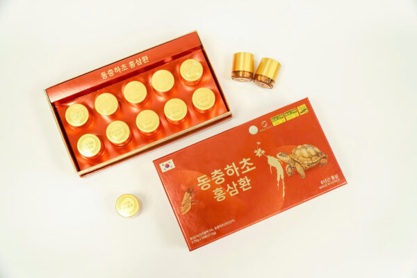 Thực phẩm bổ sung Premium Korean Red Ginseng Deer Antler Cordyceps